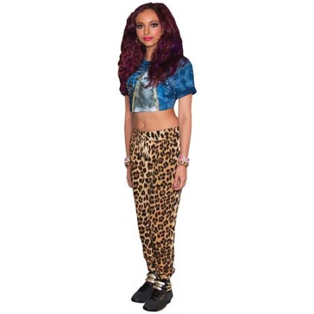 A Lifesize Cardboard Cutout of Jade Thirlwall wearing a crop top