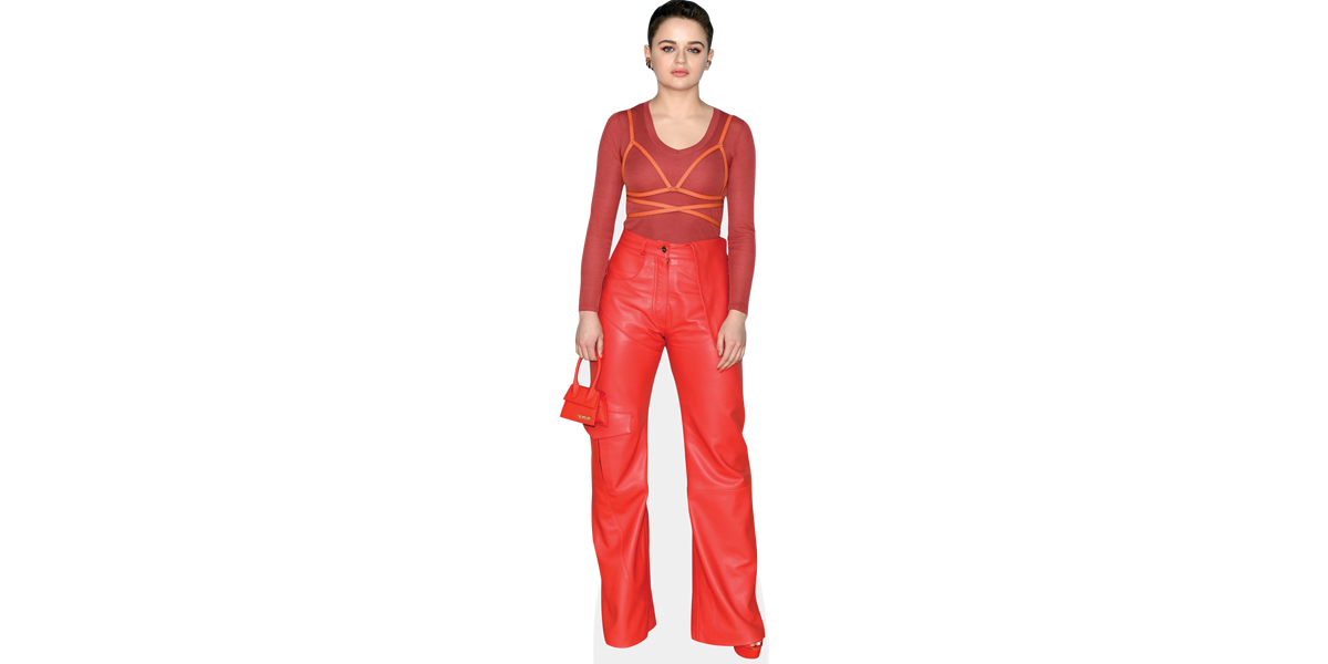 Joey King (Red Outfit) Cardboard Cutout - Celebrity Cutouts