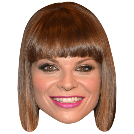 Alessandra Amoroso (Lipstick) Celebrity Mask - Celebrity Cutouts