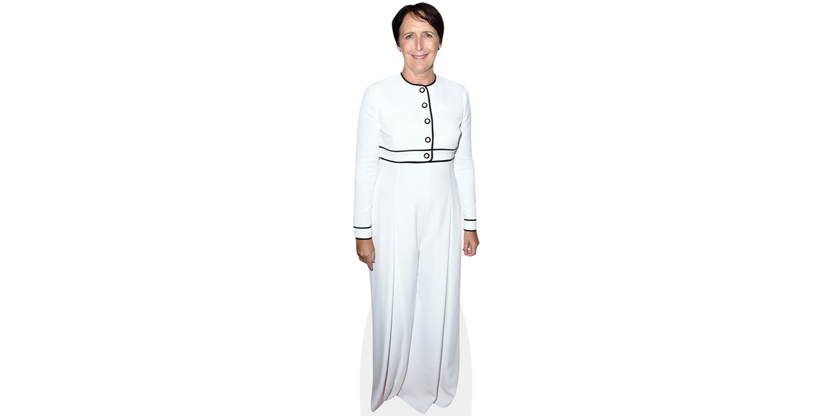 Fiona Shaw (White Dress)