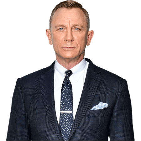Daniel Craig (Smart) Cardboard Cutout - Celebrity Cutouts