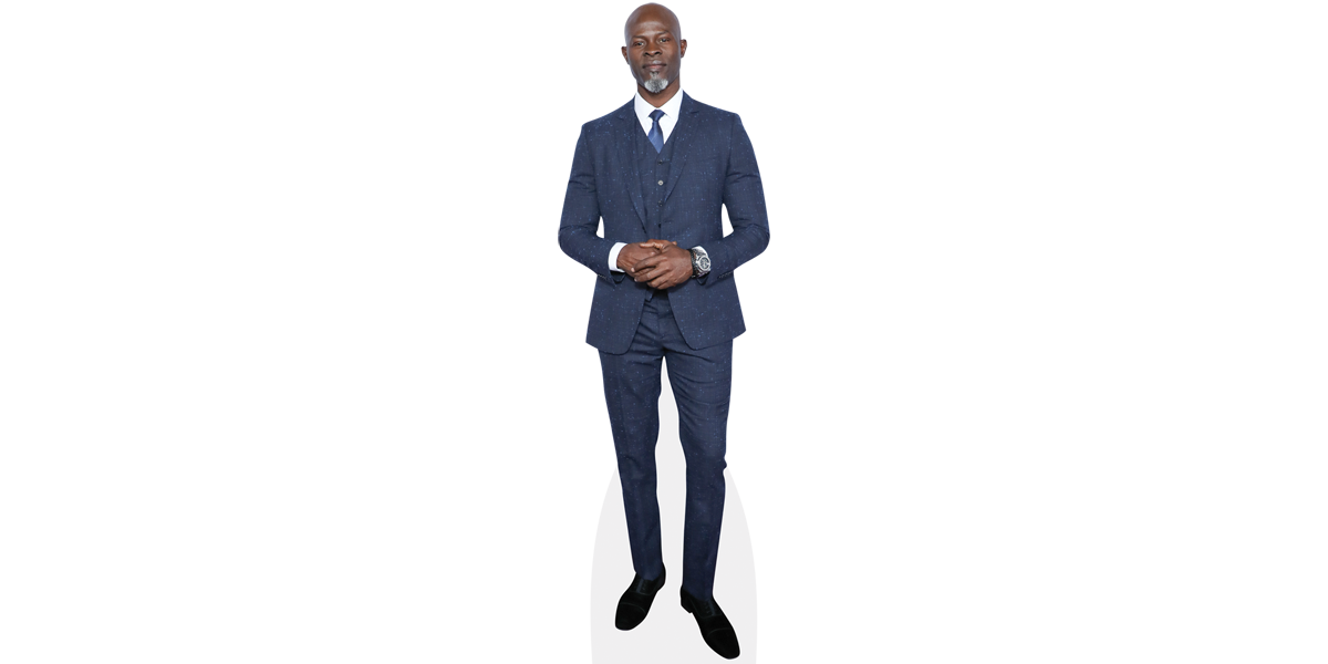 Djimon Hounsou (Blue Suit) Cardboard Cutout - Celebrity Cutouts