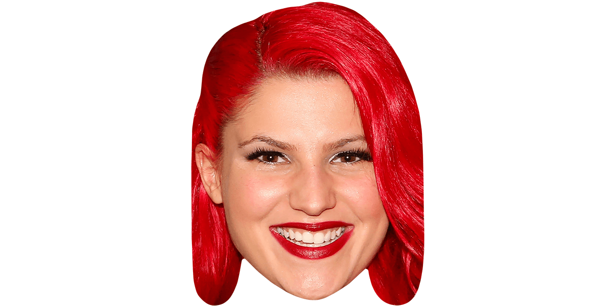 Carly Aquilino Red Hair Big Head Celebrity Cutouts