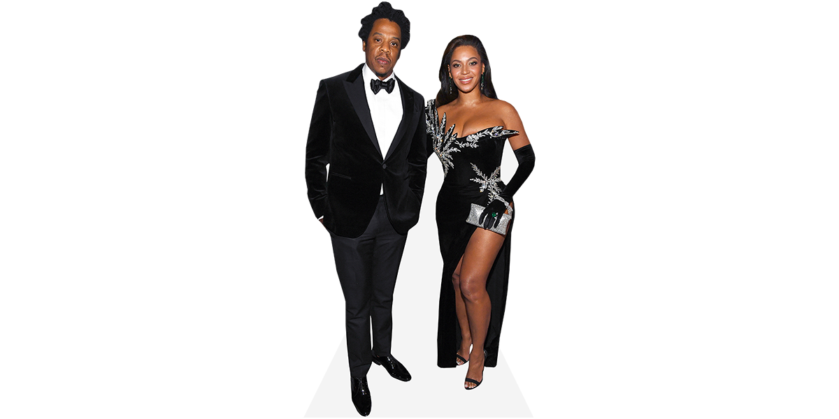 Beyonce Knowles-Carter And Shawn Carter (Duo 1) Mini Celebrity Cutout ...