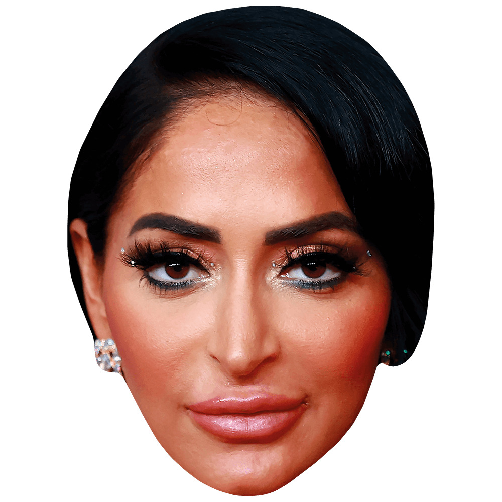 Angelina Pivarnick Make Up Mask Celebrity Cutouts