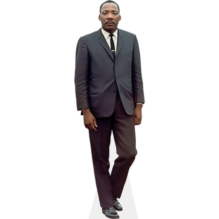 Martin Luther King (Dark Suit) Cardboard Cutout
