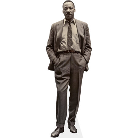 Martin Luther King (Tie) Cardboard Cutout