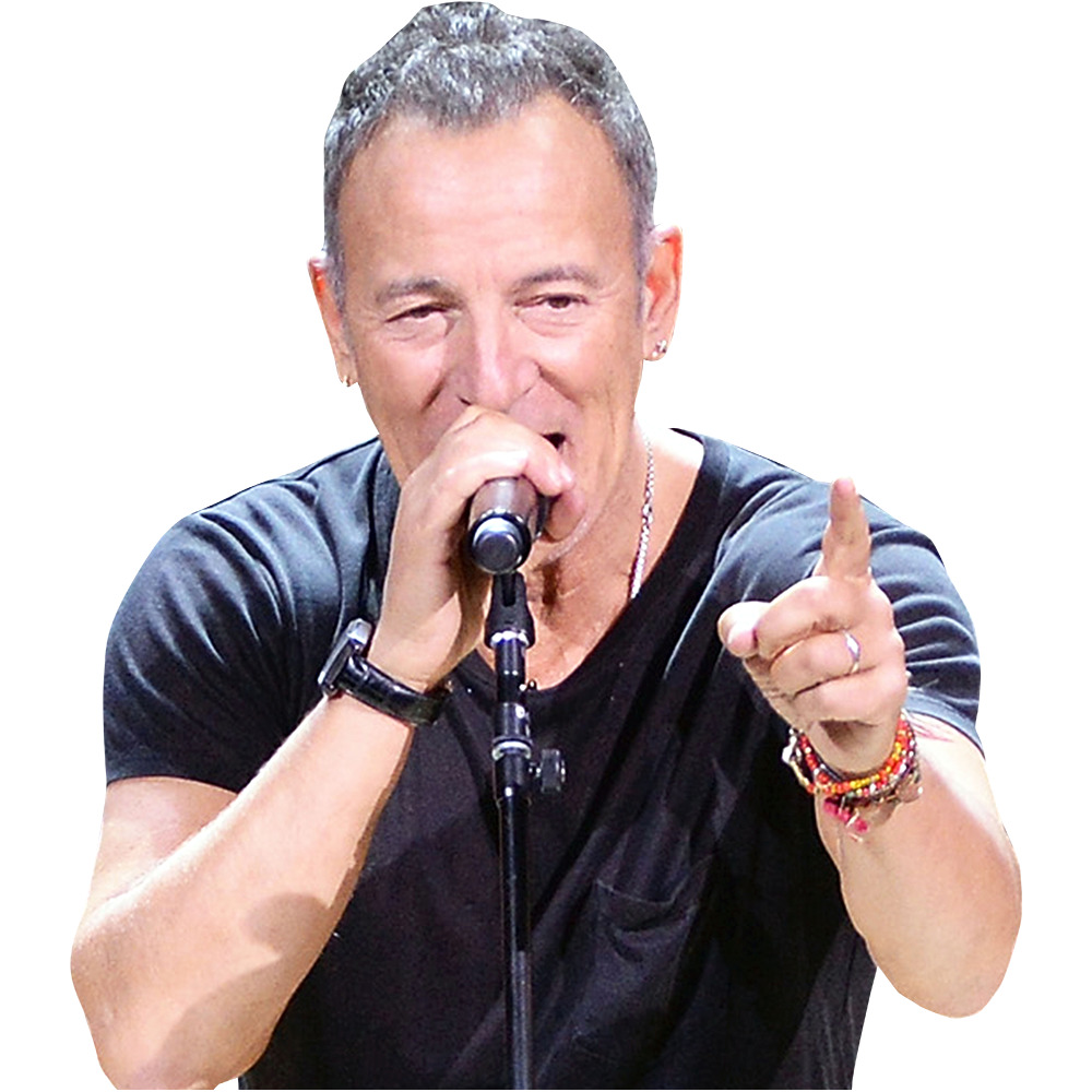 Bruce Springsteen (Singing) Half Body Buddy - Celebrity Cutouts