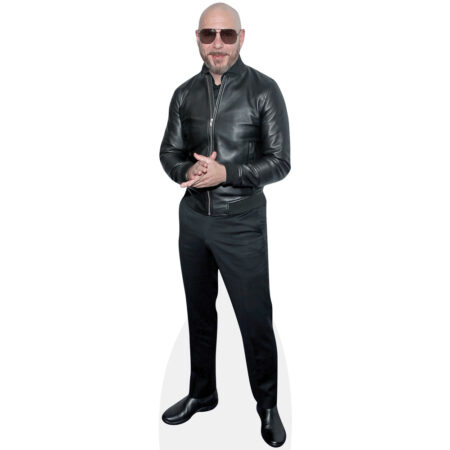 Pitbull (Leather Jacket) Cardboard Cutout