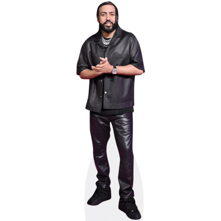 French Montana (Black Outfit) Cardboard Cutout