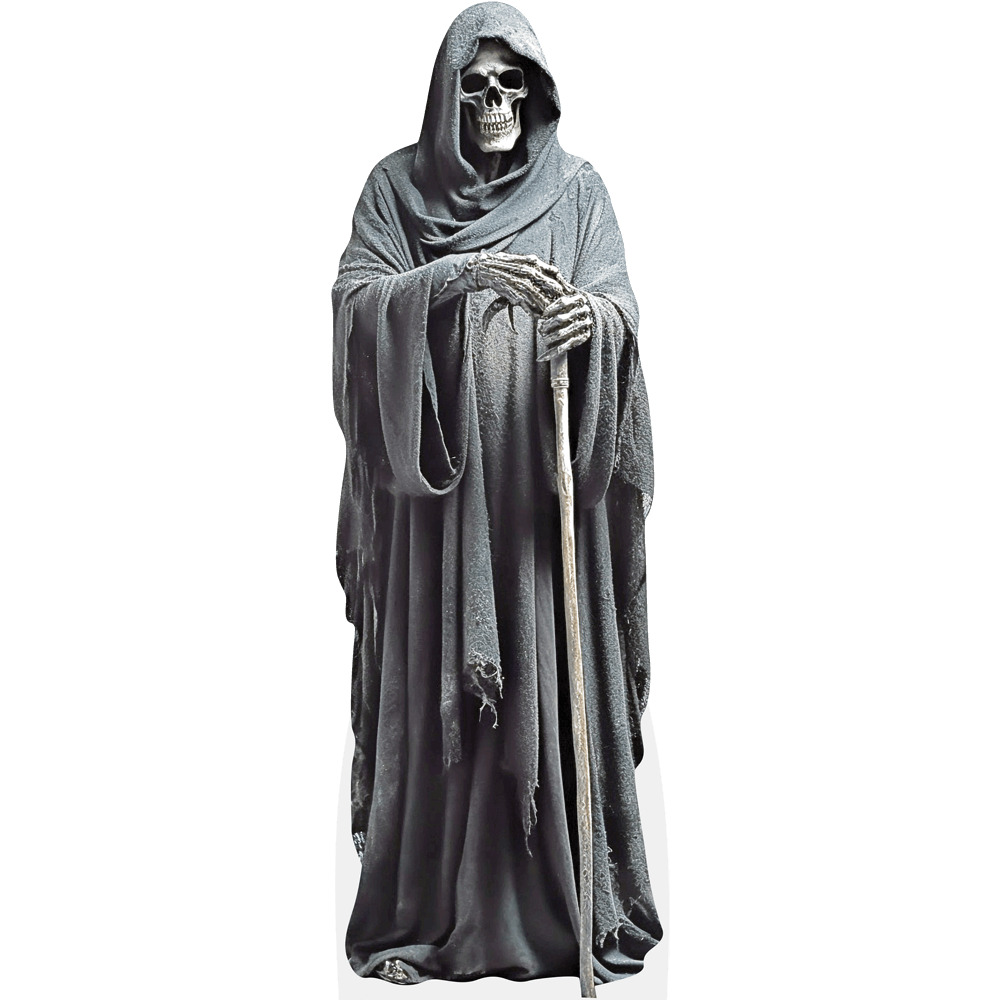 Grim Reaper (Cloak) Half Body Buddy - Celebrity Cutouts
