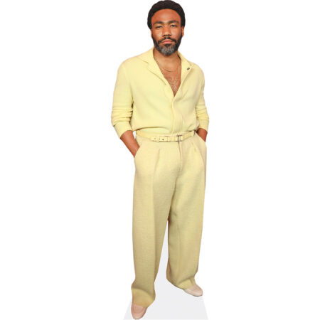Donald Glover (Yellow Outfit) Cardboard Cutout