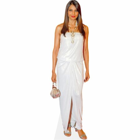 Bipasha Basu (White Outfit) Cardboard Cutout