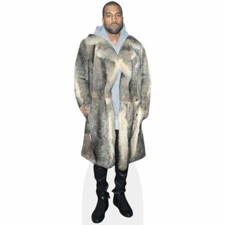 Kanye West (Fur) Cardboard Cutout